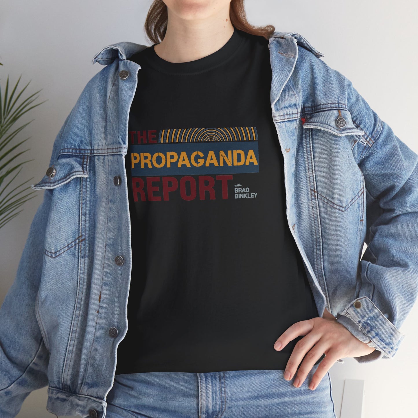 PROP REPORT COTTON TEE, BLACK