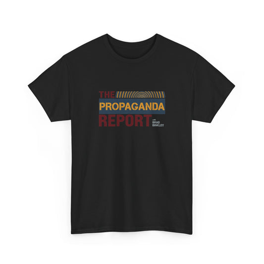 PROP REPORT COTTON TEE, BLACK