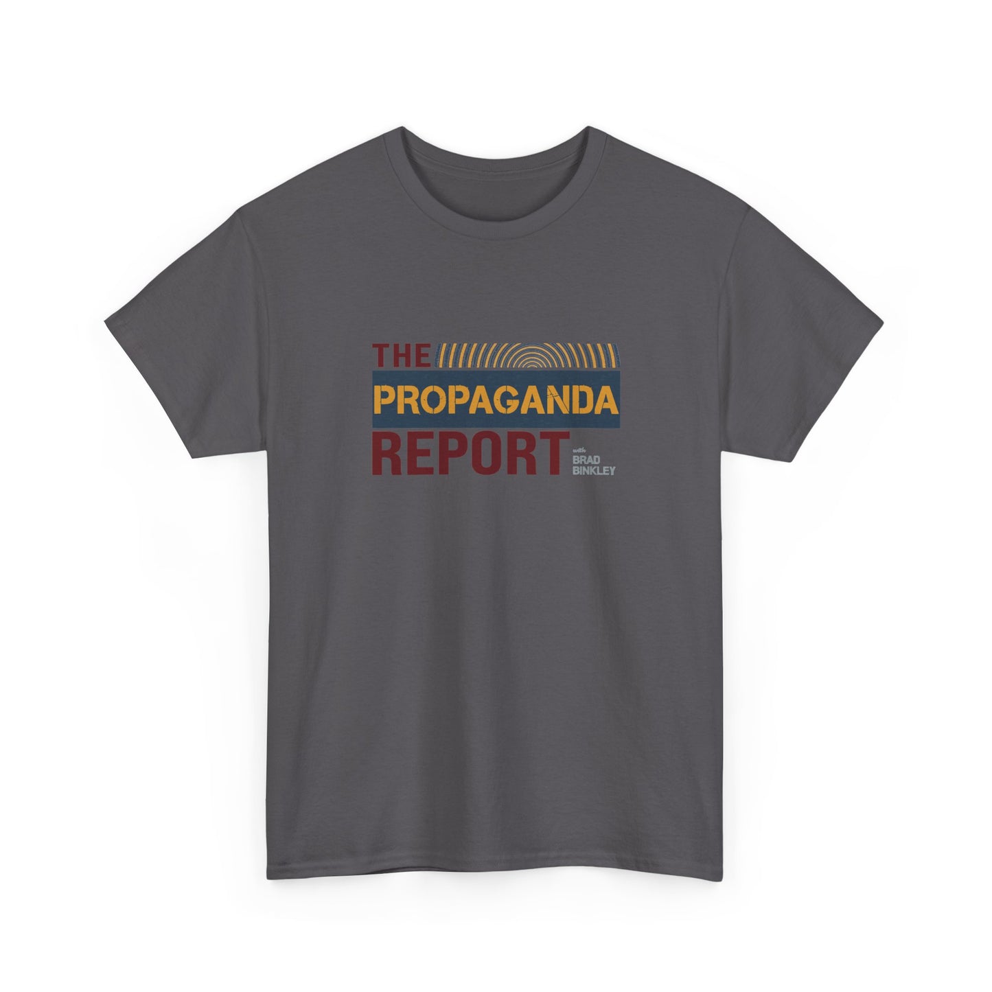 PROP REPORT COTTON TEE, CHARCOAL