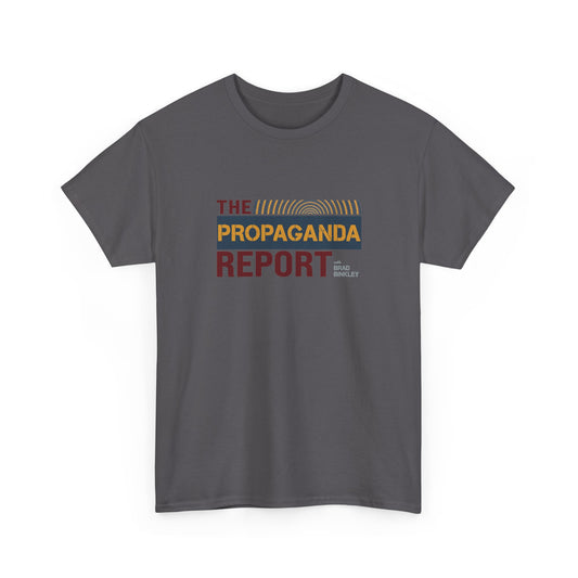 PROP REPORT COTTON TEE, CHARCOAL