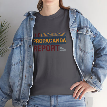 PROP REPORT COTTON TEE, CHARCOAL
